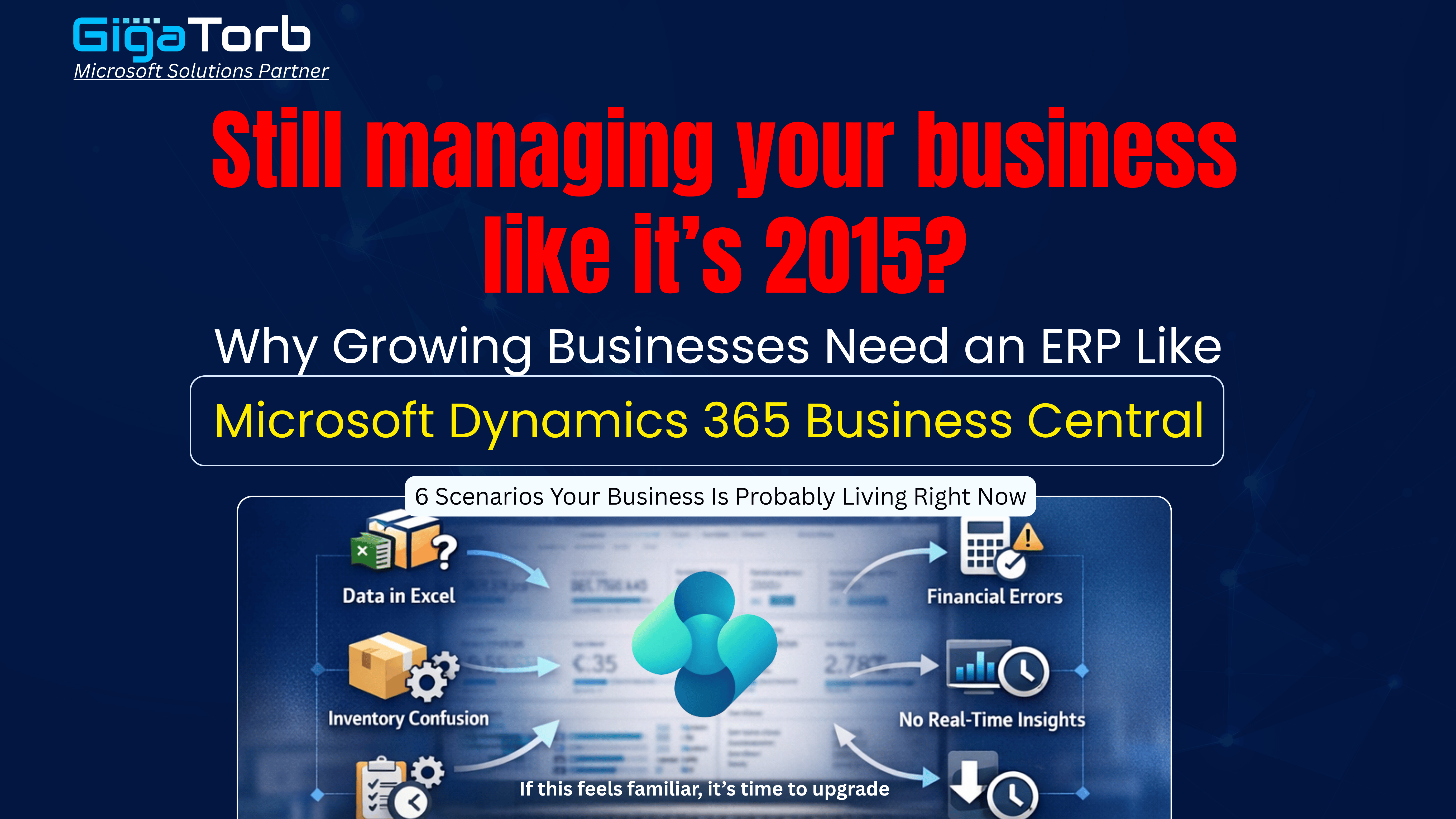 Why Growing Businesses Need an ERP Like Microsoft Dynamics 365 Business Central